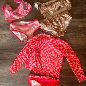 2T toddler bathing suit bundle